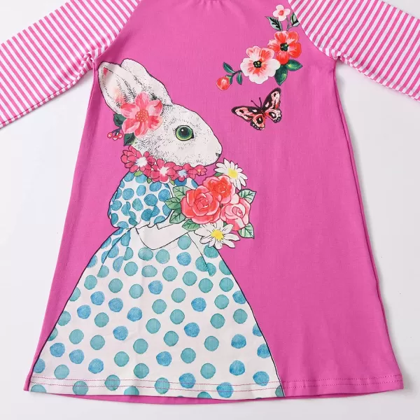 VIKITA Toddler Girls Dresses Winter Long Sleeve Girl Casual Clohtes for Kids 212 Years Xmas GiftLh7771