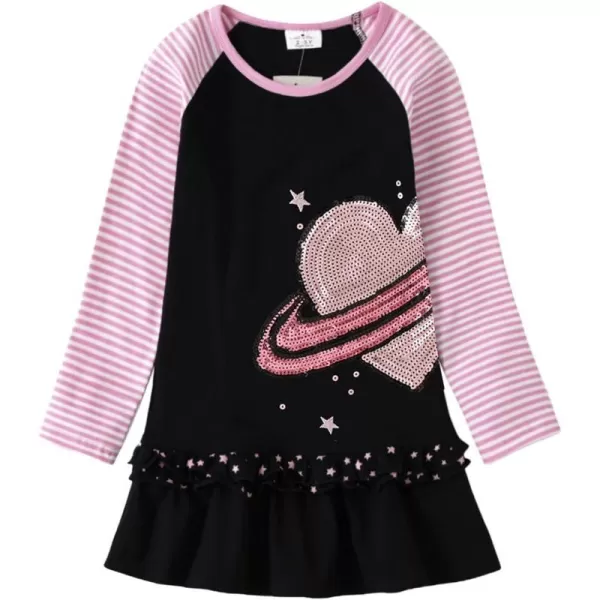 VIKITA Winter Toddler Girl Clothes Long Sleeve Girls Dresses for Kids 212 YearsBlh0778