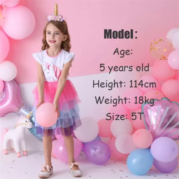 VIKITA Toddler Flower Girl Dress Summer Sleeveless Polyester Tutu Dresses for Girls 37 Years KneeLengthBsh4590