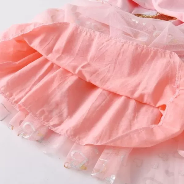 VIKITA Toddler Flower Girl Dress Summer Sleeveless Polyester Tutu Dresses for Girls 37 Years KneeLengthSh4869