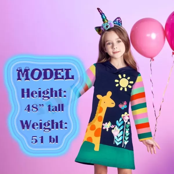 imageVIKITA Girls Dresses Pink Winter Clothes Sparkling Long Sleeve Outfits for Little Kids 212 Years Valentines Day GiftsYellow