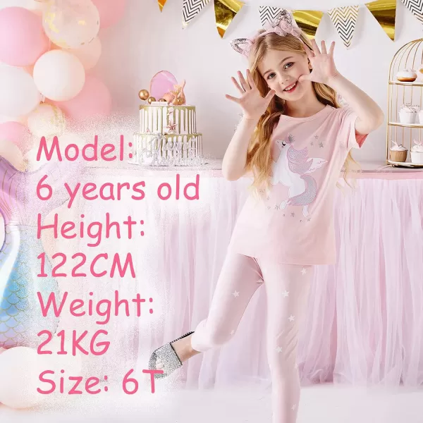 imageVIKITA Girls Clothes Toddler Outfits  Little Kids Shirts ampamp Leggings Summer Fashion Clothing Sets Cute Birthday GiftsS4775f5582