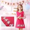 imageVIKITA Toddler Girls Dresses Winter Long Sleeve Girl Casual Clohtes for Kids 212 Years Xmas GiftBjm7778