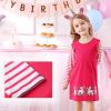 imageVIKITA Toddler Girls Dresses Winter Long Sleeve Girl Casual Clohtes for Kids 212 Years Xmas GiftBjm7778