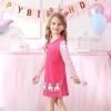 imageVIKITA Toddler Girls Dresses Winter Long Sleeve Girl Casual Clohtes for Kids 212 Years Xmas GiftBjm7778