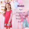 imageVIKITA Toddler Girls Dresses Winter Long Sleeve Girl Casual Clohtes for Kids 212 Years Xmas GiftBjm7778