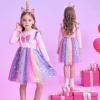 imageVIKITA Toddler Girls Dresses Winter Long Sleeve Tutu Party Dress for Girl 212 Years Xmas GiftAlh4879