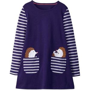 imageVIKITA Toddler Girls Dresses Winter Long Sleeve Girl Casual Clohtes for Kids 212 Years Xmas GiftBjm7667