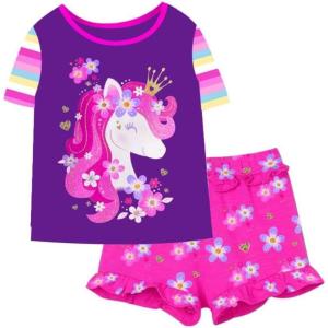 imageVIKITA girls summer clothes toddler tshirts ampamp shorts clothing sets cute birthday gifts for little kidsBps5417