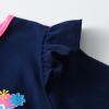 imageVIKITA Girls Dresses Winter Long Sleeve Birthday Party Tutu Dresses for Girls 312 YearsBlue