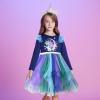 imageVIKITA Girls Dresses Winter Long Sleeve Party Tutu Dresses for Girls 312 YearsBlue