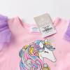 imageVIKITA Girls Dresses Winter Long Sleeve Party Tutu Dresses for Girls 312 YearsPink
