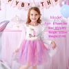 imageVIKITA Girls Dresses Winter Long Sleeve Party Tutu Dresses for Girls 312 YearsWhite Pink