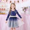 imageVIKITA Girls Dresses for Winter Long Sleeve Toddler Girls Clothes Party Tulle Dresses for Girls 312 YearsAlh4586