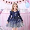 imageVIKITA Girls Dresses for Winter Long Sleeve Toddler Girls Clothes Party Tulle Halloween Dresses for Girls 312 YearsBlh4792