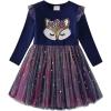 imageVIKITA Girls Dresses for Winter Long Sleeve Toddler Girls Clothes Party Tulle Dresses for Girls 312 Years