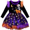imageVIKITA Girls Dresses for Winter Long Sleeve Toddler Girls Clothes Party Tulle Halloween Dresses for Girls 312 Years
