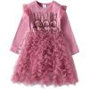 imageVIKITA Girls Dresses for Winter Long Sleeve Toddler Girls Clothes Party Tulle Halloween Dresses for Girls 312 YearsLh4787