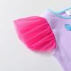 imageVIKITA Girls Casual T Shirt Ruffle Sleeves Summer Cotton Tee with Cartoon Printed for Girls Tee TopsBlues271
