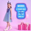 imageVIKITA Girls Dresses Summer Ocean Party Blue Tutu Dress for 212 Years KidsBlue  Green