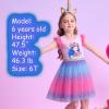 imageVIKITA Girls Dresses Summer Party Pink Tutu Dress for 212 Years KidsPink