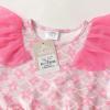 imageVIKITA Girls Dresses Summer Short Sleeve Toddler Girls Clothes Party Tutu Dresses for 312 Years KidsPurple