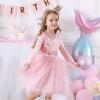 imageVIKITA Girls Dresses for Winter Long Sleeve Toddler Girls Clothes Party Tulle Dresses for Girls 312 YearsLh4579