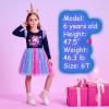 imageVIKITA Toddler Girls Dresses Winter Long Sleeve Tutu Party Dress for Girl 212 Years Xmas GiftAlh4823
