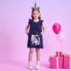 imageVIKITA Toddler Girls Summer Cotton Dress Sleeveless Swing Midi Casual Sundress for 310 YBluesh8202