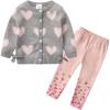 imageVIKITA Toddler Girl Sweatshirt Clothing Sets Baby Girls Winter 2pcs Set 3T SW3003F5592