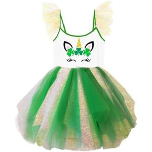 imageVIKITA Toddler Girls Dresses Sparkling Sleeveless Girl Dress for Kids SH4113 5T