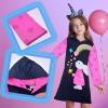 imageVIKITA Girls Dresses Pink Winter Clothes Sparkling Long Sleeve Hoodie for Little Kids 212 Years Valentines Day GiftsPink