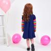 imageVIKITA Toddler Girl Cute Loose Long Sleeve Dress Baby Girls Winter Casual Dresses 18 Years LH5802 3T