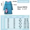 imageVIKITA Toddler Girls Dresses Christmas Long Sleeve Girl Dress for Kids 38 Years JM7735 8T