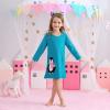 imageVIKITA Toddler Girls Dresses Christmas Long Sleeve Girl Dress for Kids 38 Years JM7735 8T