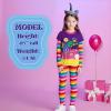imageVIKITA girls clothes toddler outfits  little kids shirts ampamp leggings winter fashion clothing sets cute birthday giftsMulticolor Purple