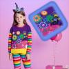 imageVIKITA girls clothes toddler outfits  little kids shirts ampamp leggings winter fashion clothing sets cute birthday giftsMulticolor Purple