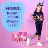 imageVIKITA girls clothes toddler outfits  little kids shirts ampamp leggings winter fashion clothing sets cute birthday giftsRainbow Blue