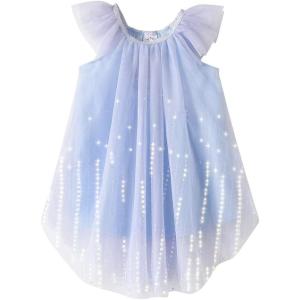 imageVIKITA Girls Dresses for Summer Short Sleeve Toddler Girls Clothes Party Tutu Dresses for Little GirlsSH4403 6T