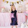 imageVIKITA Girls Dresses for Winter Long Sleeve Toddler Girls Clothes Party Casual Dresses for Little Girls312 YearsSmk7220
