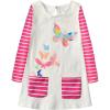 imageVIKITA Girls Casual Dresses Winter Clothes Long Sleeve Girls Outfits Cotton Casual Dresses for Little Girls LH4778 7T