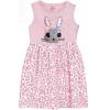 imageVIKITA Girls Summer Sequin Bunny Rabbit Pink Dresses Sleeveless Casual Cotton Dress SH0742 45Y