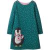 imageVIKITA Toddler Girls Dresses Winter Girl Clothes Long Sleeve Navy Dress Xmas Gift for Kids 28 Years JM7735 3T