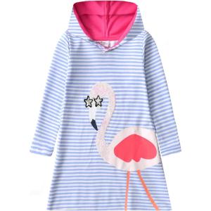 imageVIKITA Girls Dresses for Winter Long Sleeve Toddler Girls Clothes Party Casual Dresses for Little Girls312 YearsAlh6882