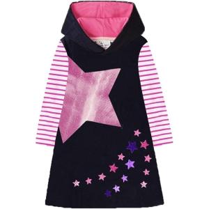 imageVIKITA Girls Dresses for Winter Long Sleeve Toddler Girls Clothes Party Casual Dresses for Little Girls312 YearsSmk7220