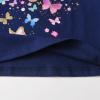 imageVIKITA Girls Long Sleeve TShirts Winter Tops for Kids 312 Years Cotton Casual Print ShirtsBlue