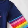 imageVIKITA Girls Long Sleeve TShirts Winter Tops for Kids 312 Years Cotton Casual Print ShirtsBlue