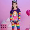 imageVIKITA Girls Long Sleeve TShirts Winter Tops for Kids 312 Years Cotton Casual Print ShirtsPurple