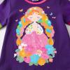 imageVIKITA Girls Long Sleeve TShirts Winter Tops for Kids 312 Years Cotton Casual Print ShirtsPurple