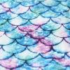 imageVIKITA Girls Rainbow Mermaid Tutu Dress Long Sleeve Sparkling Scales Party Tulle Princess Dresses for 310 YearsBlue Green